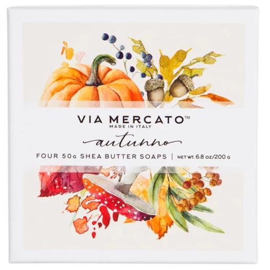Autunno Shea Butter Soaps Gift Set of 4