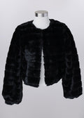 Faux Fur Cropped Jacket
