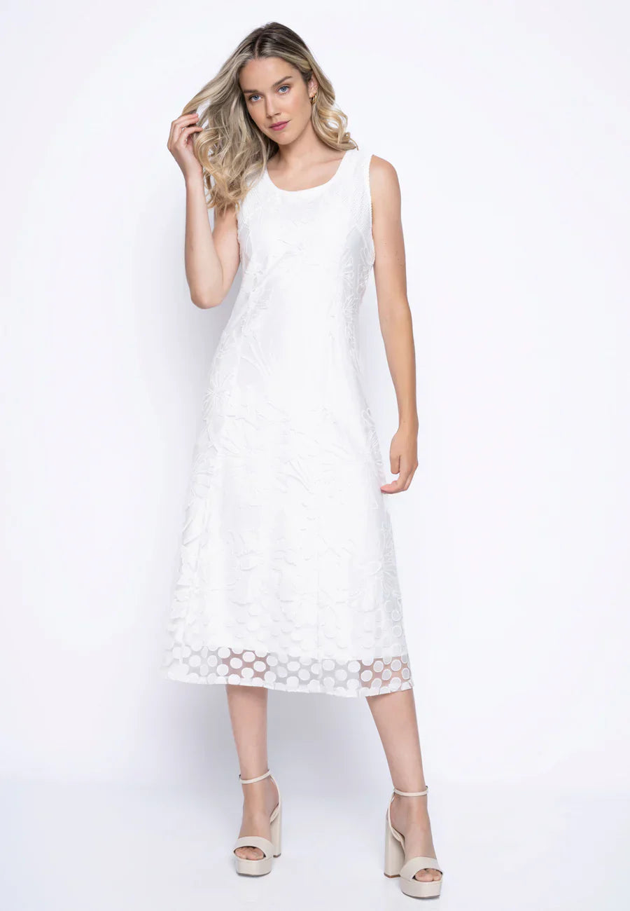 Picadilly Sleeveless Mesh Dress