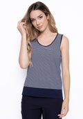 Knitted Stripe Tank