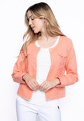 Sally Lace Trim Jacket