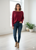 Lingonberry Pullover by Keren Hart